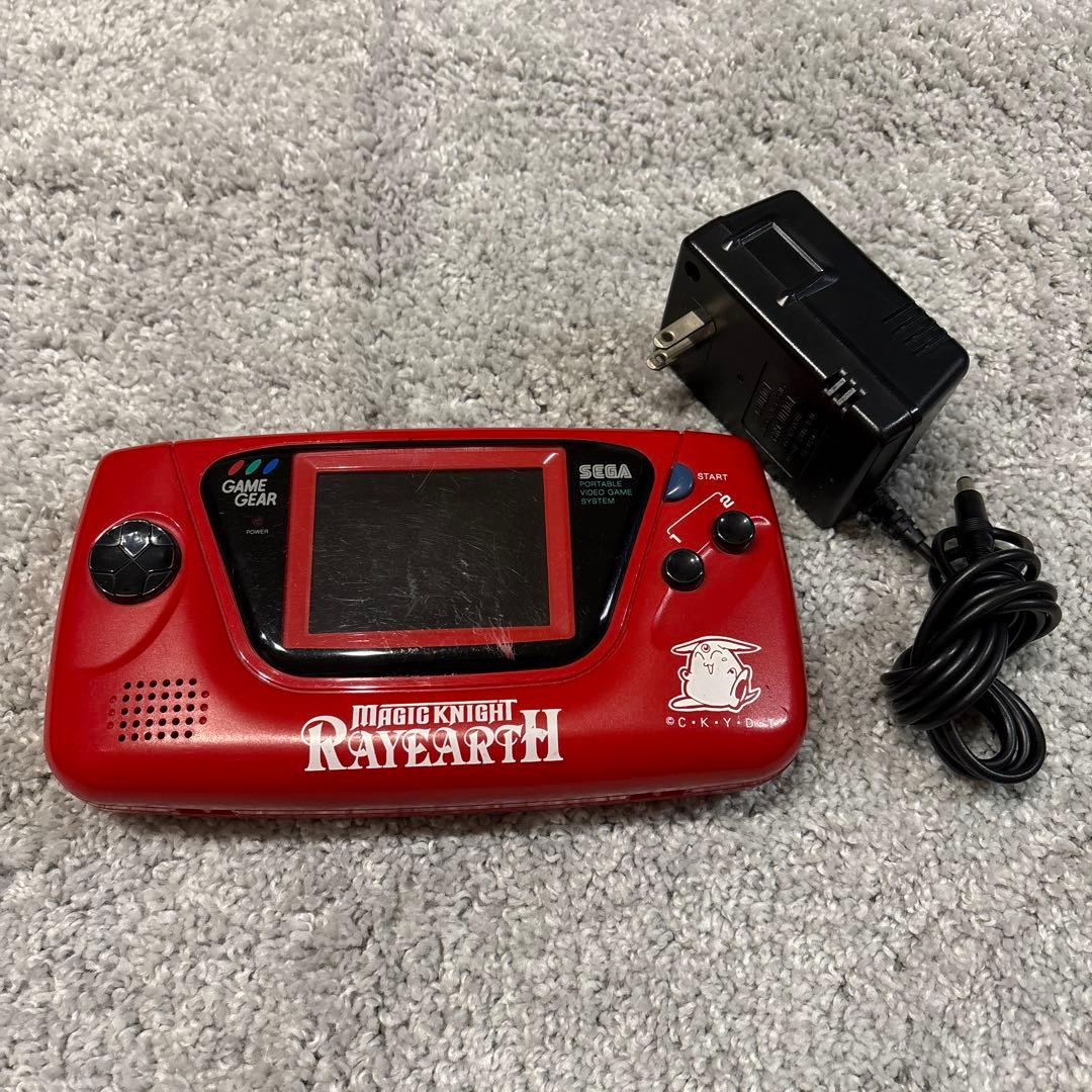SEGA Game Gear 魔法騎士レイアース 赤 カセットおまけ付き