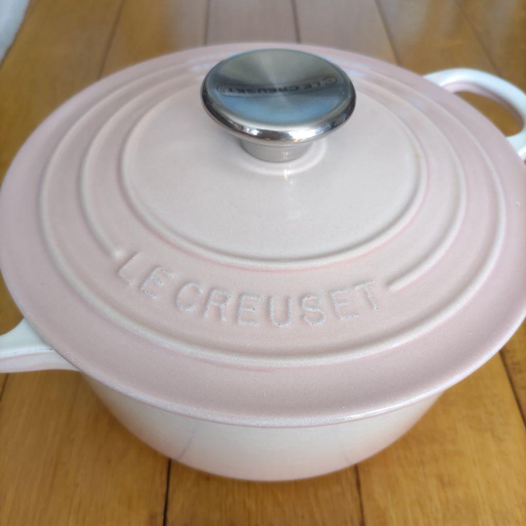 LE CREUSET ココットロンド　パウダーピンク18cm