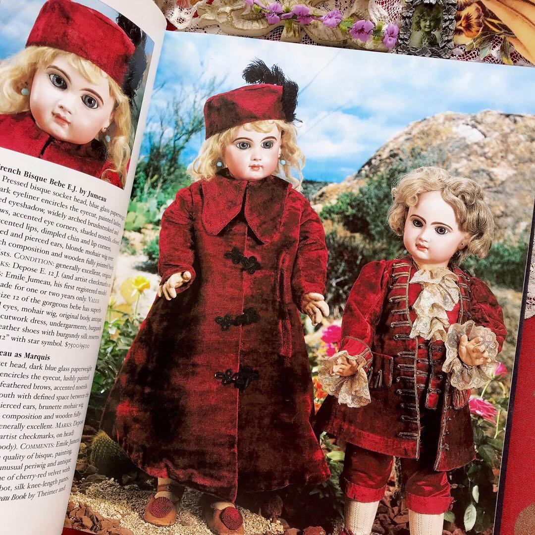 アンティークビスクドール 美麗人形洋書♡ブリュ ジュモー A.T ミニョネット