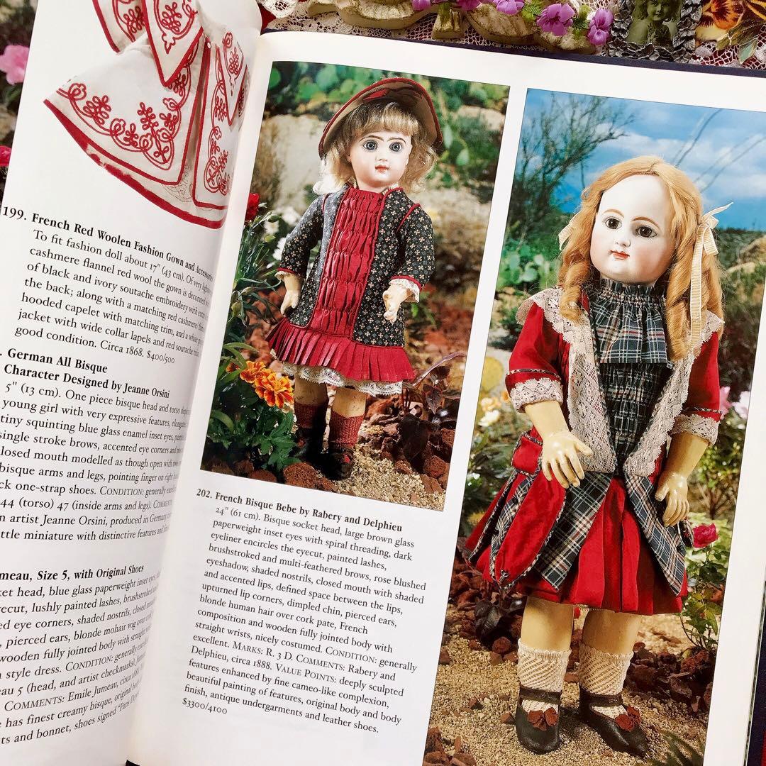 アンティークビスクドール 美麗人形洋書♡ブリュ ジュモー A.T ミニョネット