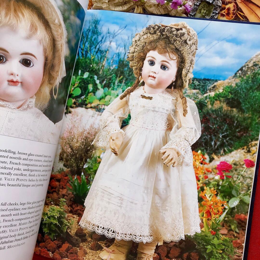 アンティークビスクドール 美麗人形洋書♡ブリュ ジュモー A.T ミニョネット