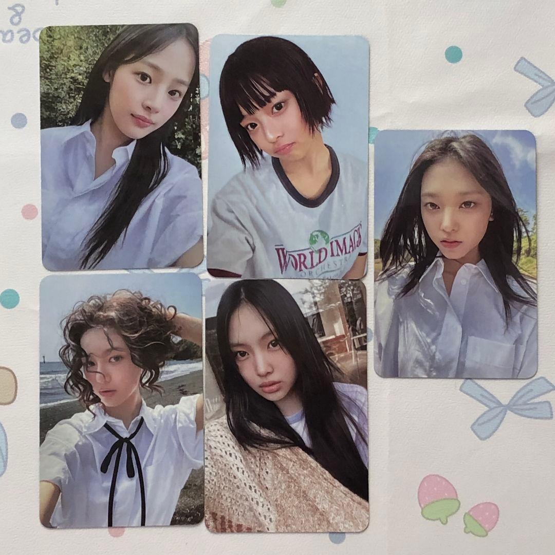 NewJeans how sweet 1週目 当選 サノク トレカ全員5枚