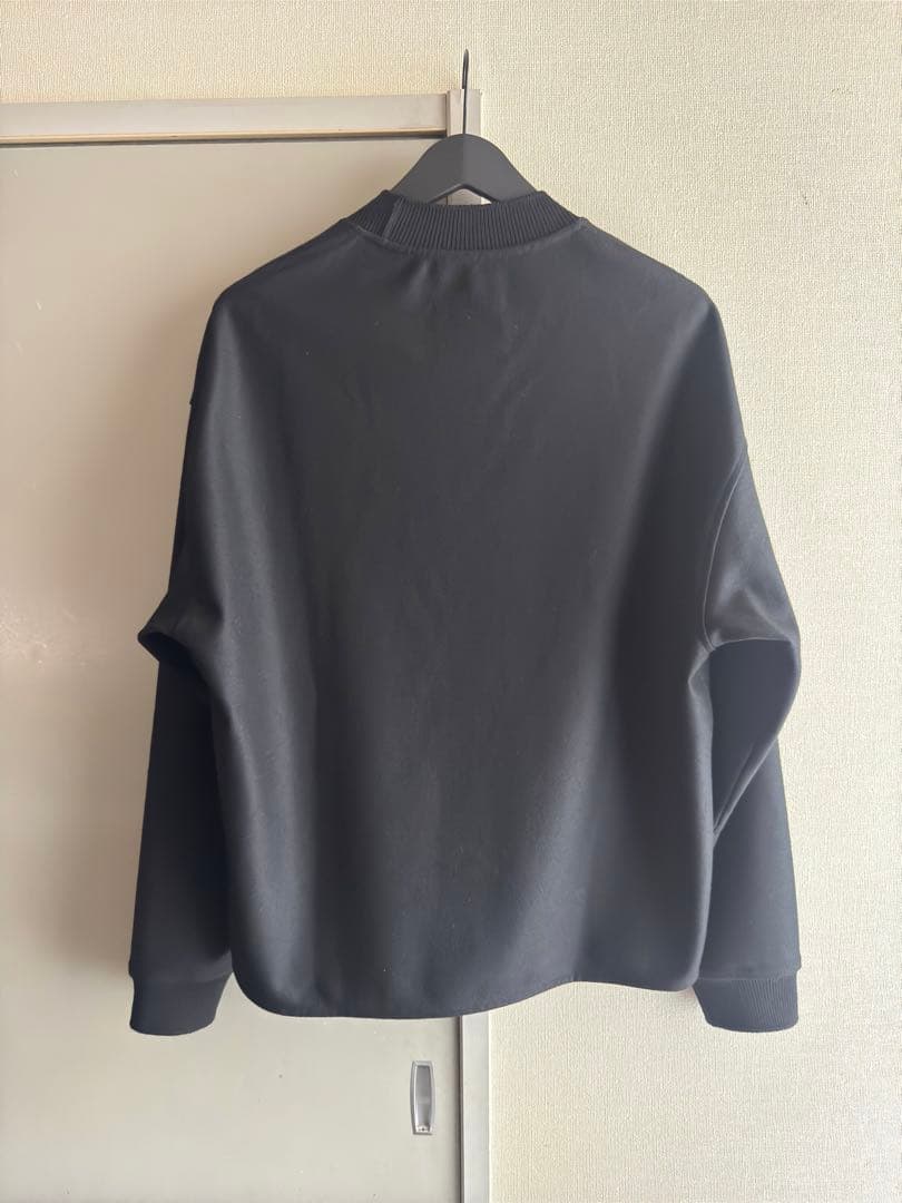【美品】25AW JIL SANDER WOOL MELTON CREWNECK