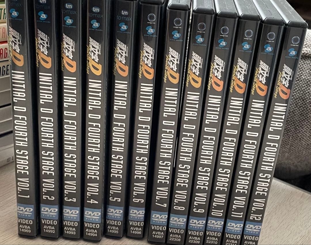 頭文字D フォース DVDセット