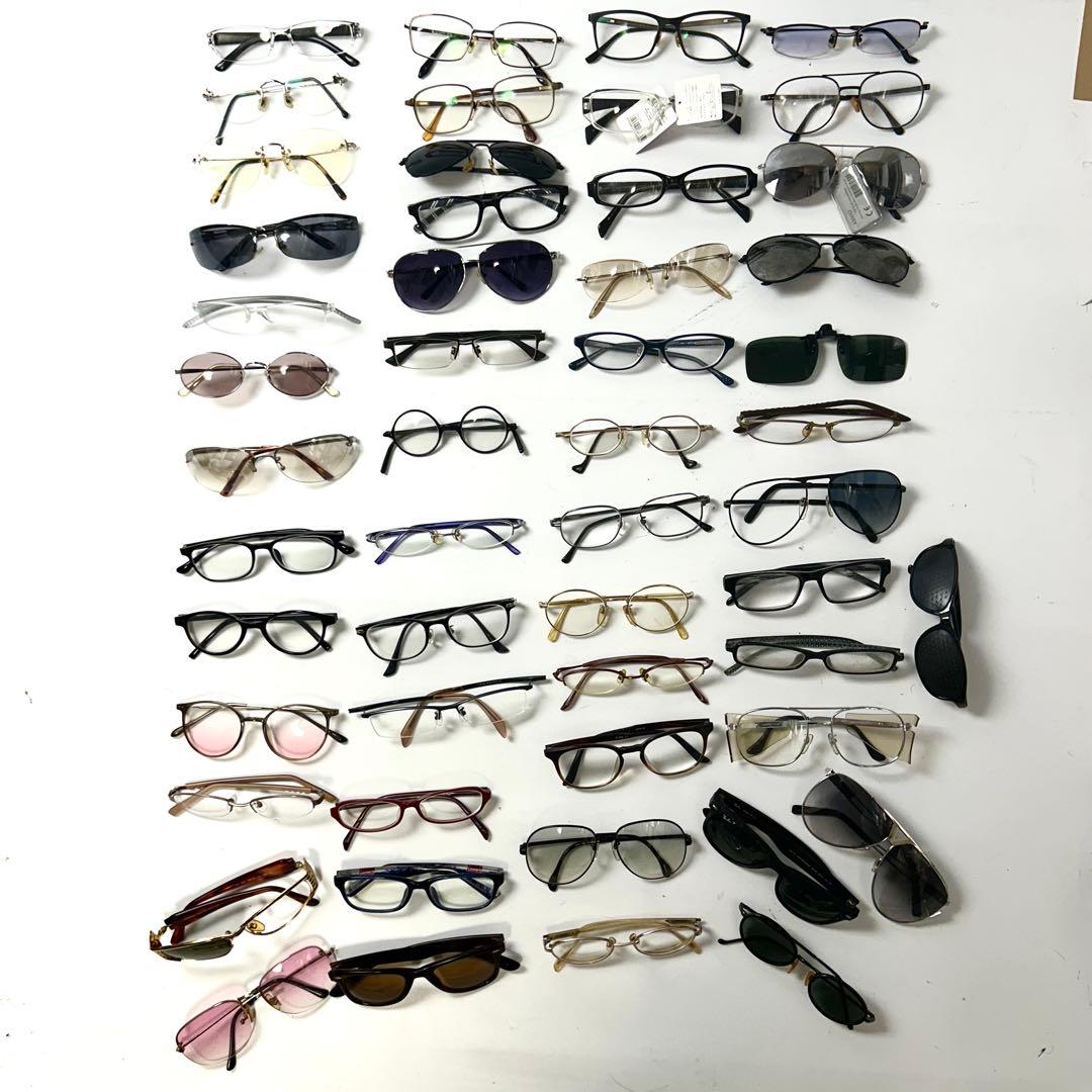 ルイヴィトン　グッチ等　サングラス　メガネ52個　ケース　45個まとめ