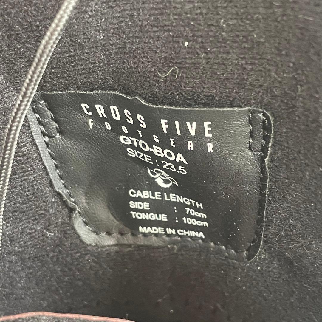 CROSS FIVE スノーボードブーツ 23cm ダブルBOA GTO-BOA