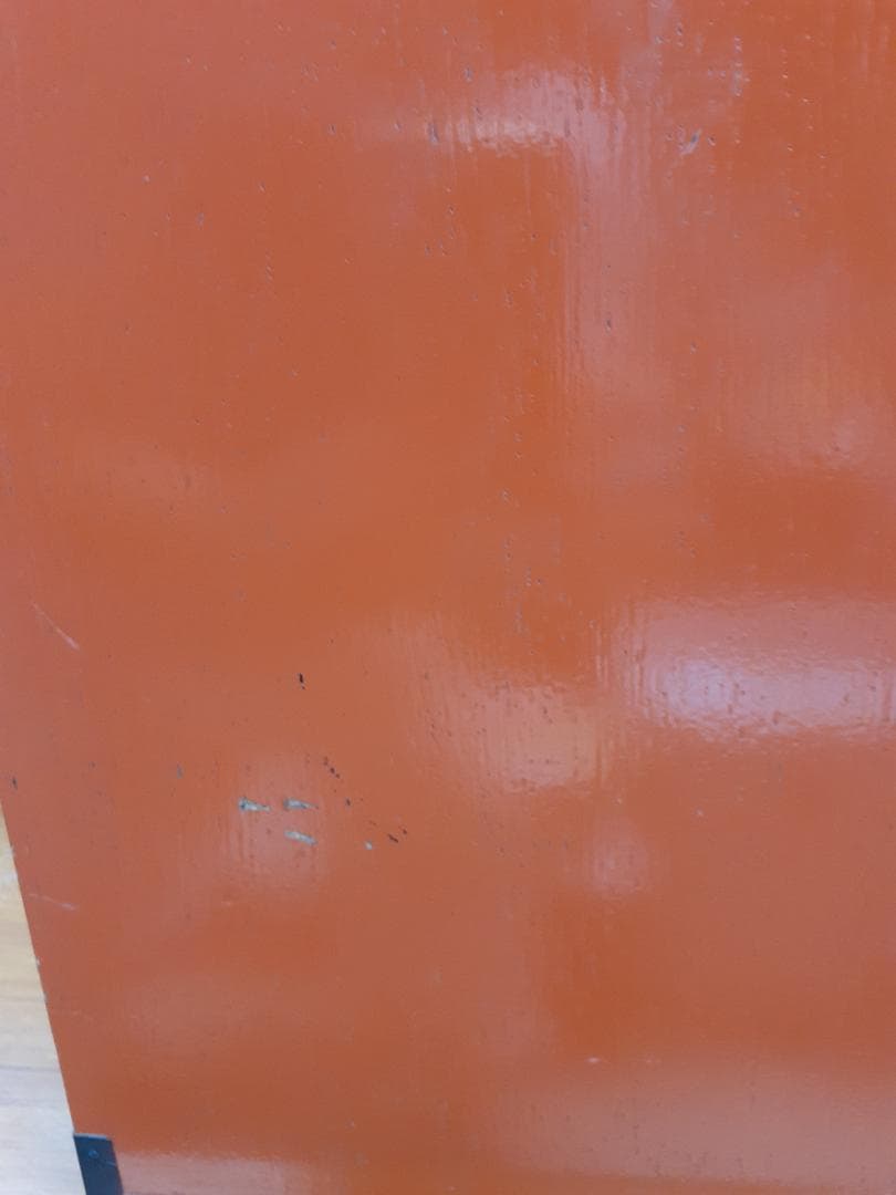 中古　木根来塗　島安汎工芸　漆塗　引出し　小型