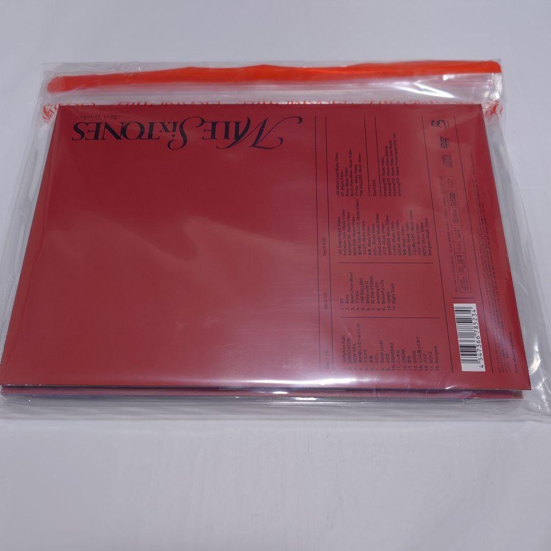 SixTONES　ベストアルバム　MILESixTONES　3形態　CD・DVD