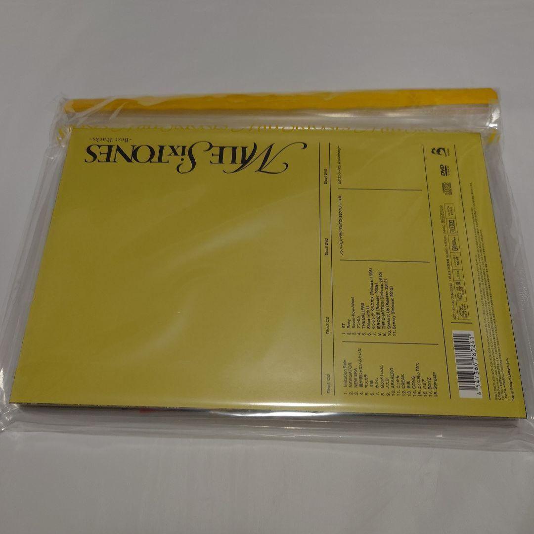 SixTONES　ベストアルバム　MILESixTONES　3形態　CD・DVD