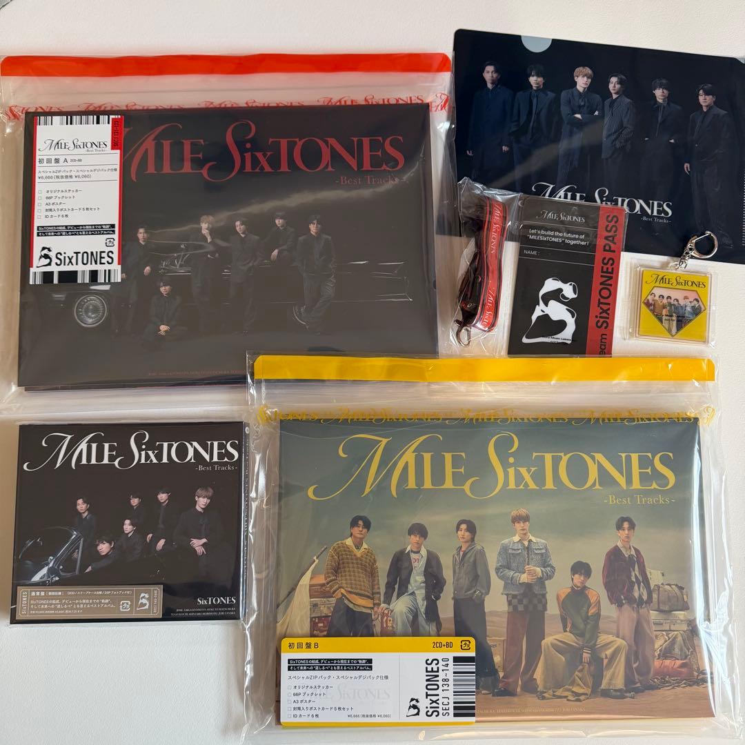 MILESixTONES -Best Tracks- 3形態&特典