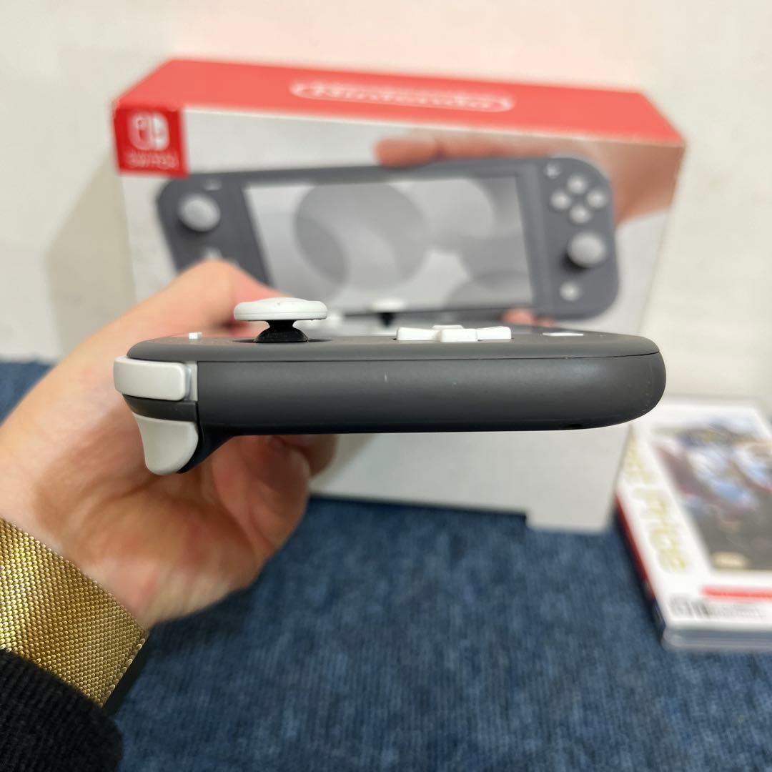 Nintendo Switch Lite グレー　カセット付き