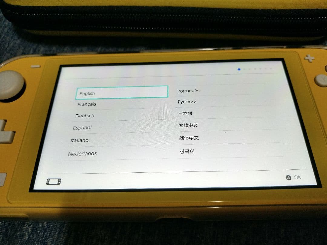 Switch Lite イエロー 中古品