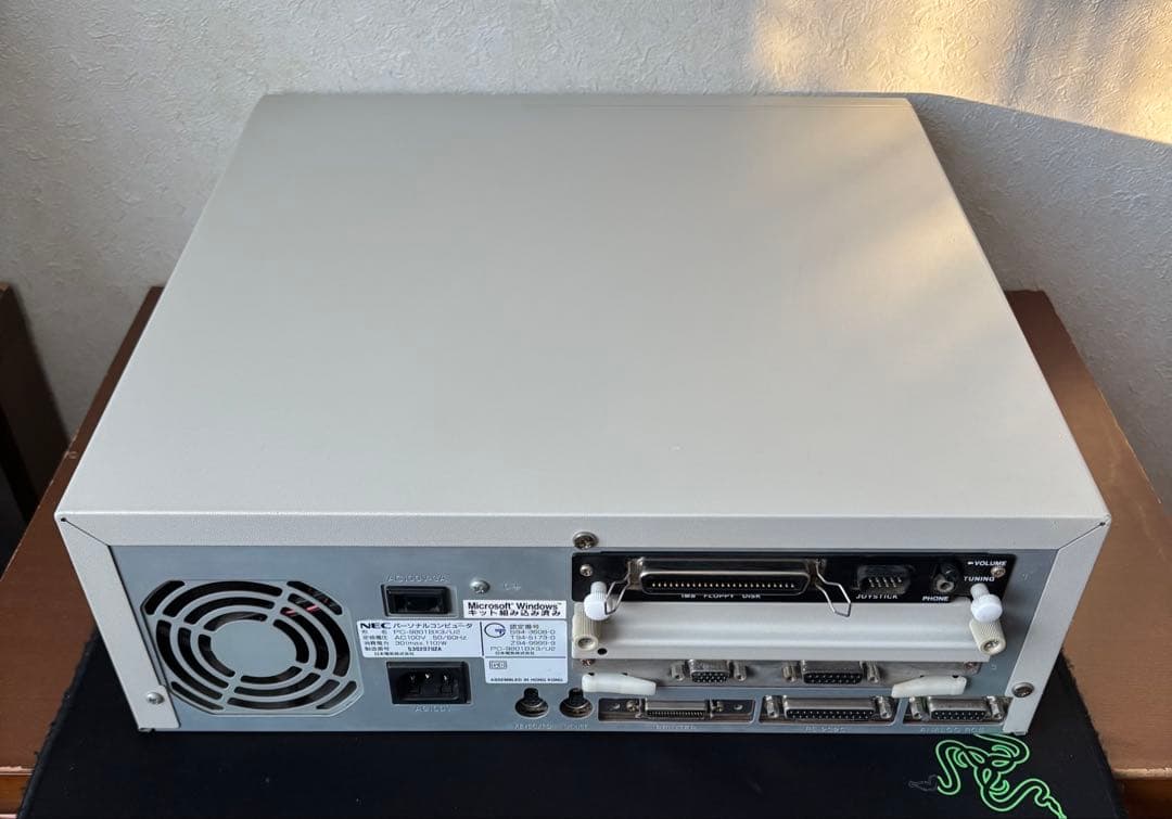 PC-9801BX3 CF512MB 本体のみ 動作品