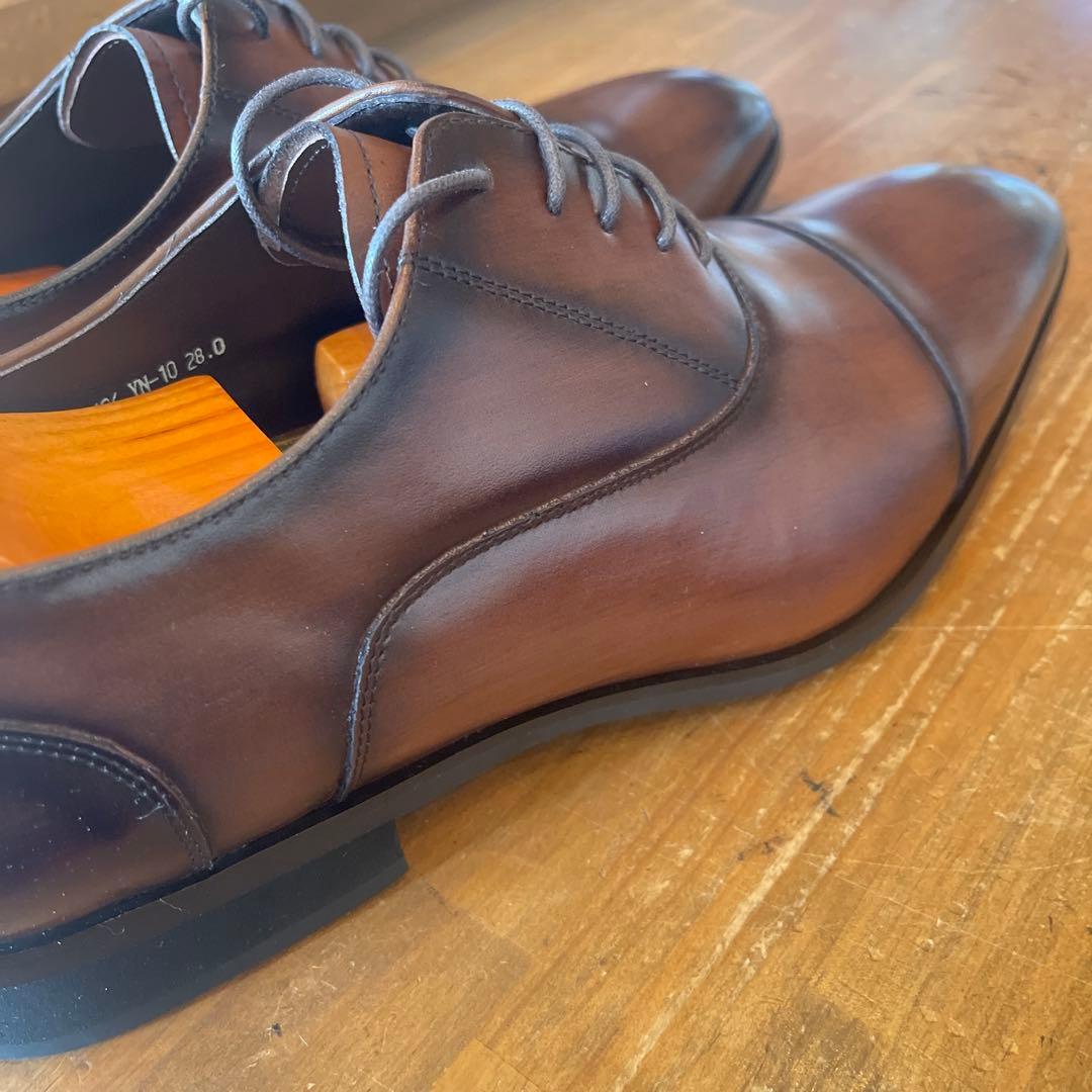 MURATA ORIGINAL921010ストレートチップ茶28