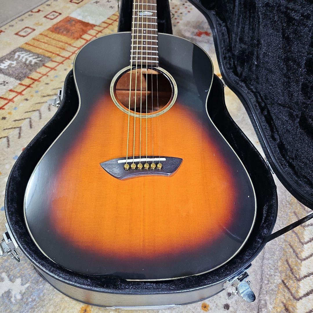 初代ヤマハCsf-60総単板パーラーギター。ヤマハハードケース付き