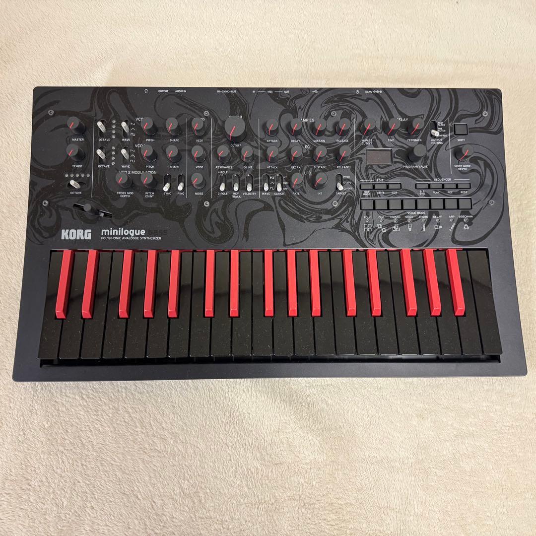 【生産終了品】KORG minilogue bass アナログシンセサイザー