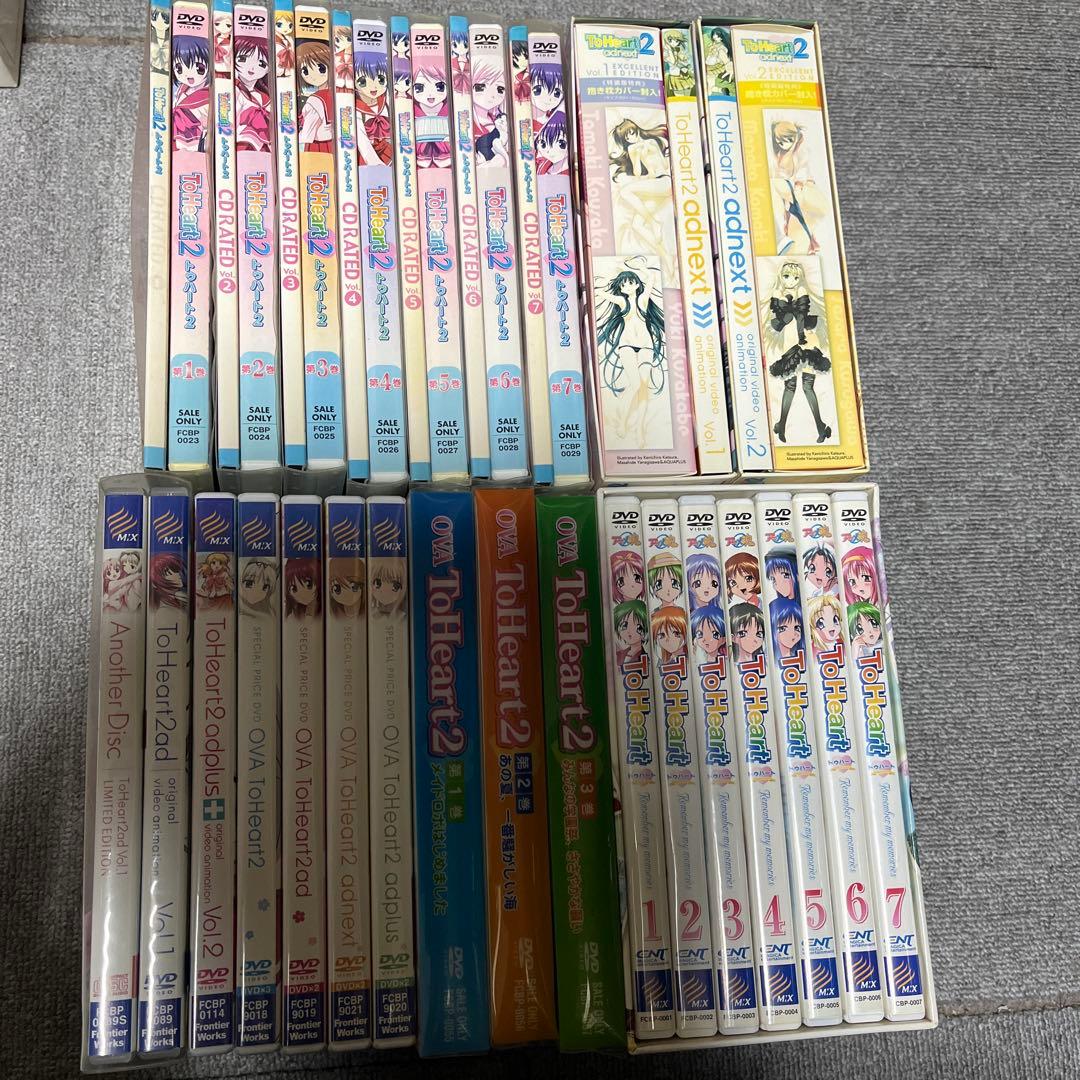 ToHeart 関連DVD＆ブルーレイ まとめ売り