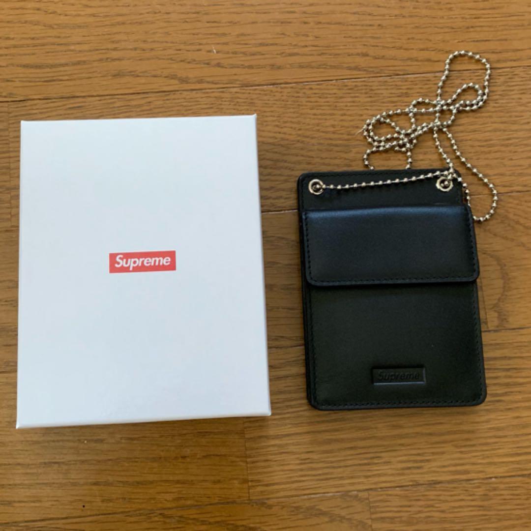 supreme Leather ID Holder Wallet 専用