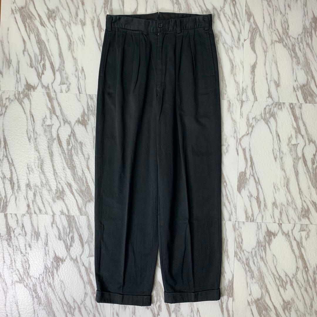 90s L.Q. Y’s for men 2tuck cotton pants