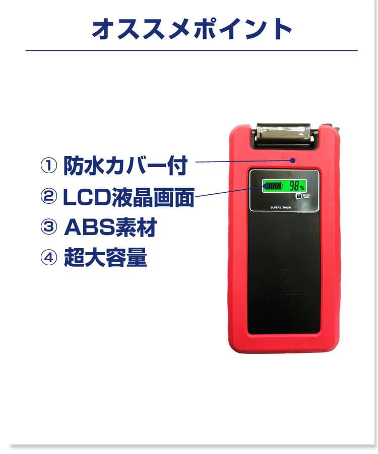 電動リール用リチウムバッテリー 20000mAh ダイワ＆シマノ対応