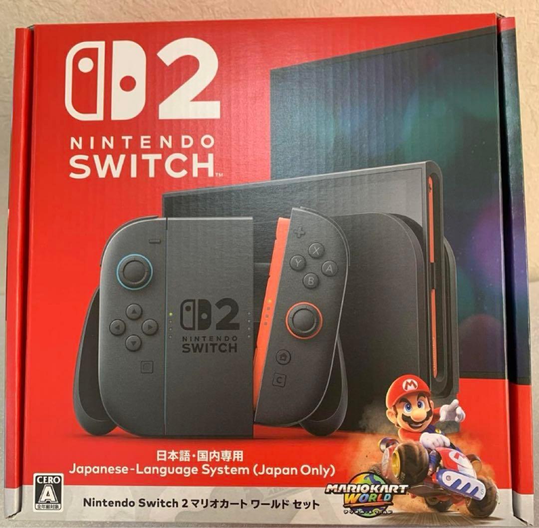 ニンテンドースイッチ2 (日本語国内専用)マリオカートワールドセット新品未使用品