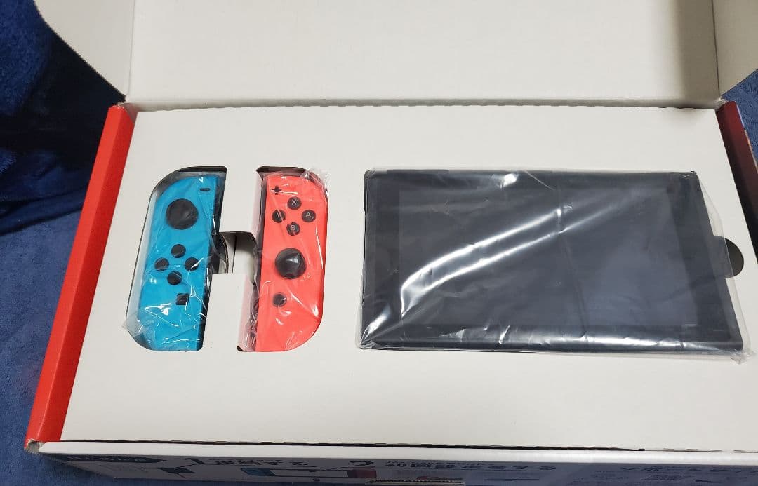 Switch 本体 ネオンブルー/ネオンレッド　PROコン、SDカード付き