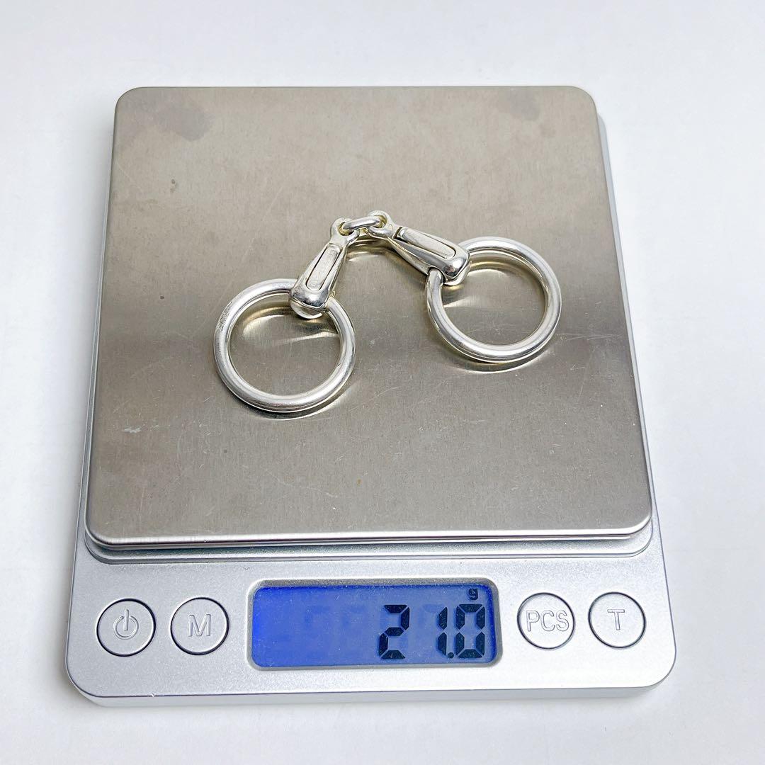 エルメス　ヴィンテージ　ホースビット　キーリング　925 ミネルヴァ刻印