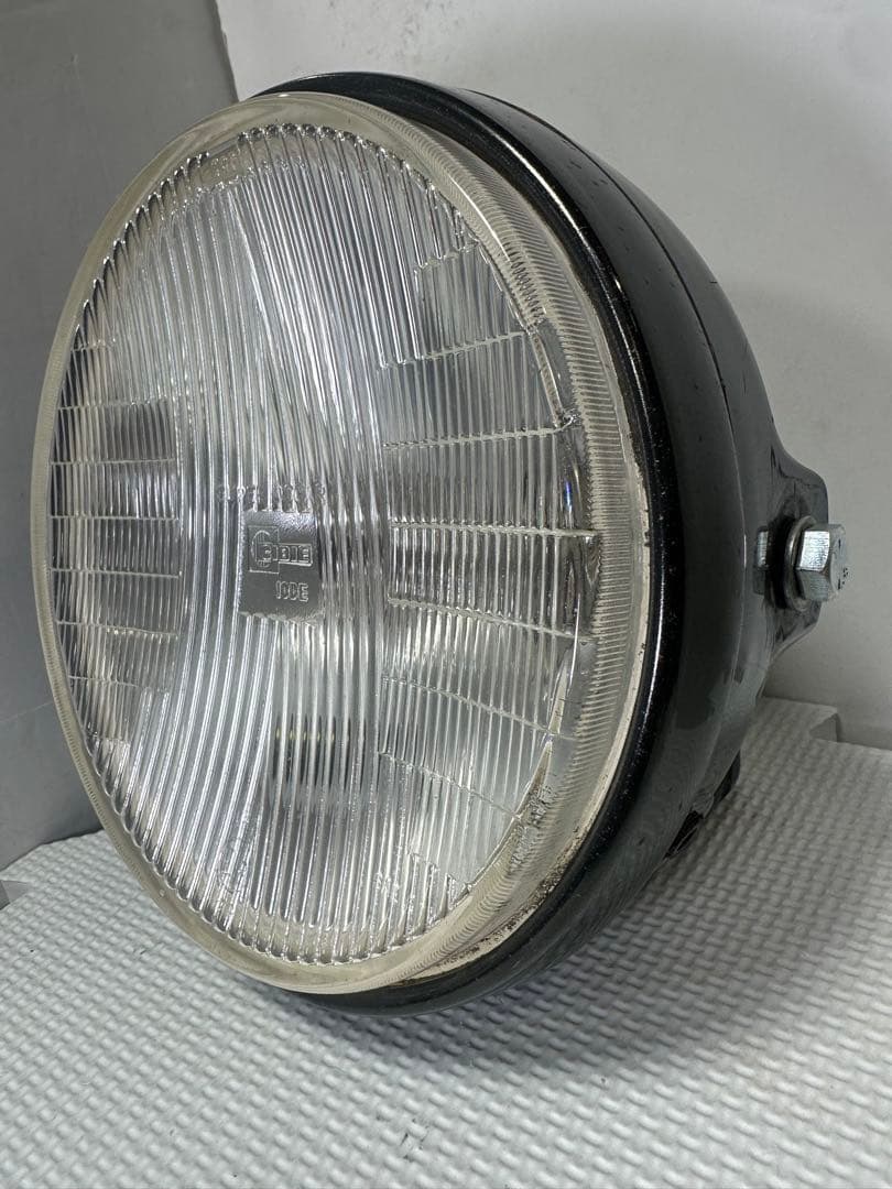 当時物シビエスーパーオスカー180πシビエ凹レンズ付ヘッドライトマーシャルCBX