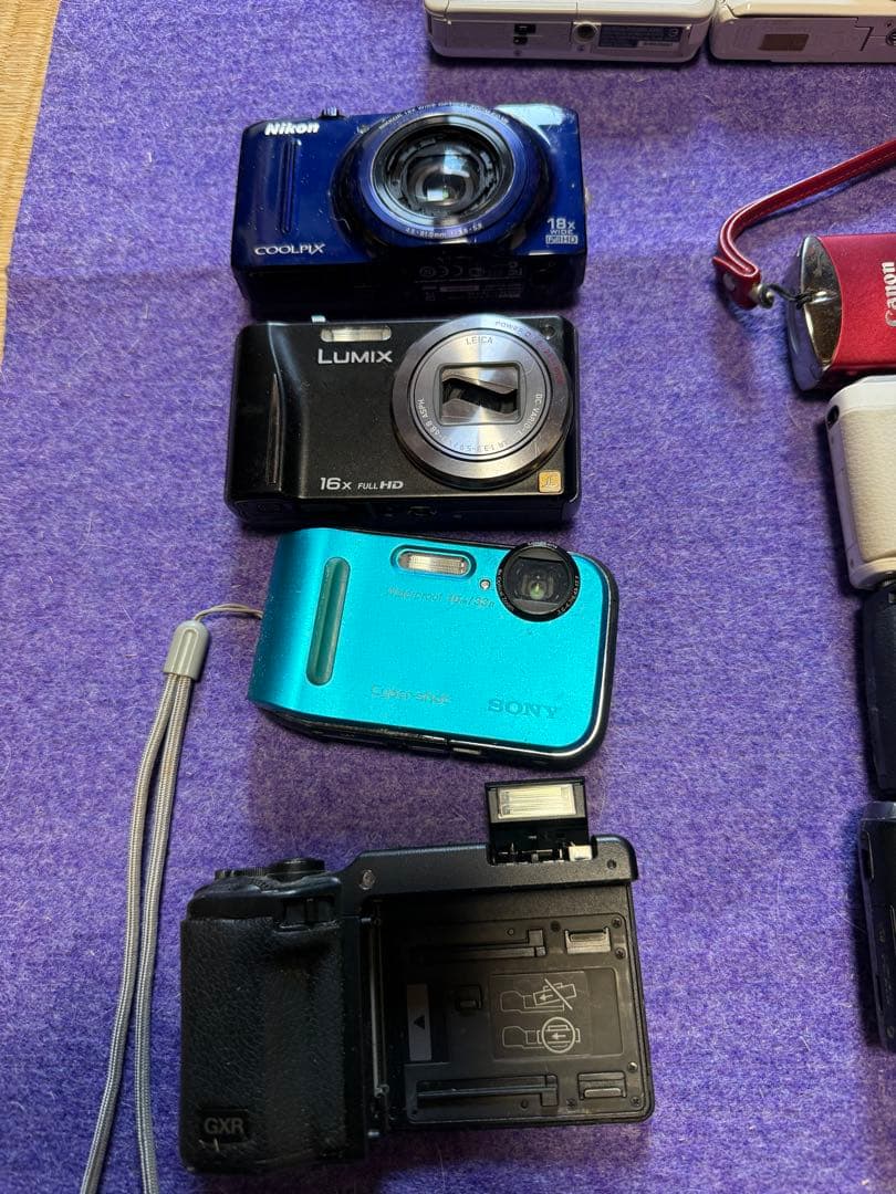 N*a様 デジカメ12台ジャンク品です。