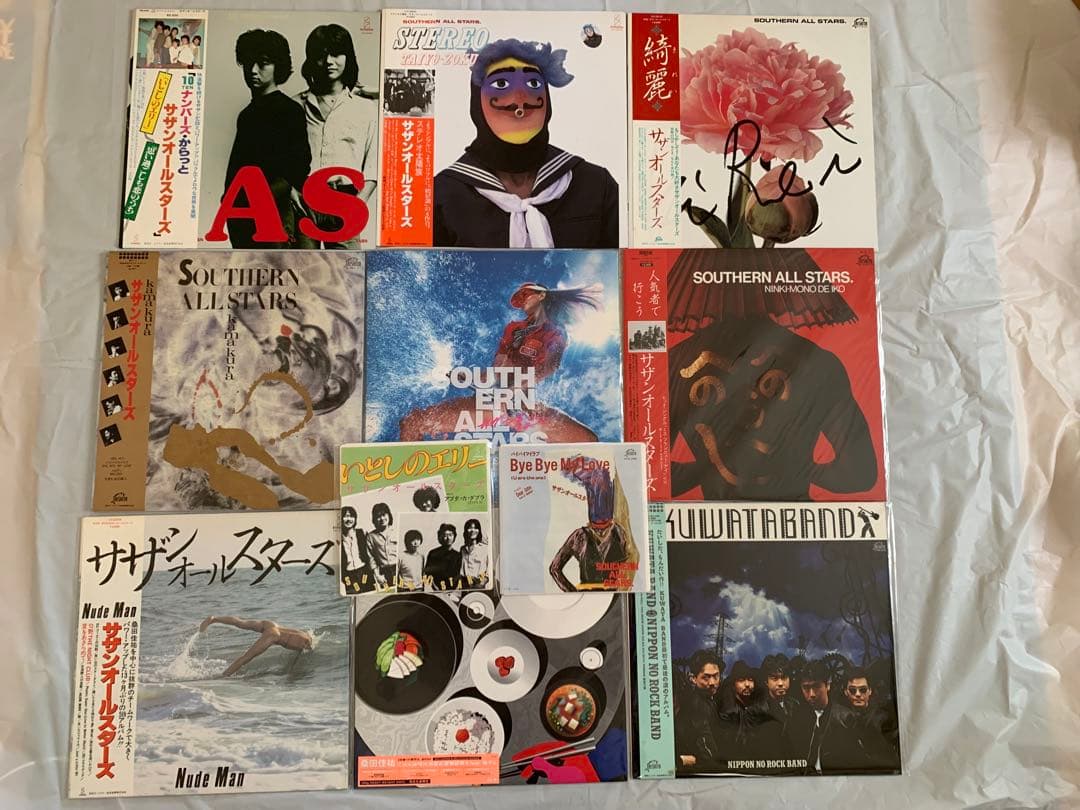 サザン LPレコード11枚まとめ売り 美品 桑田佳祐 名盤セット
