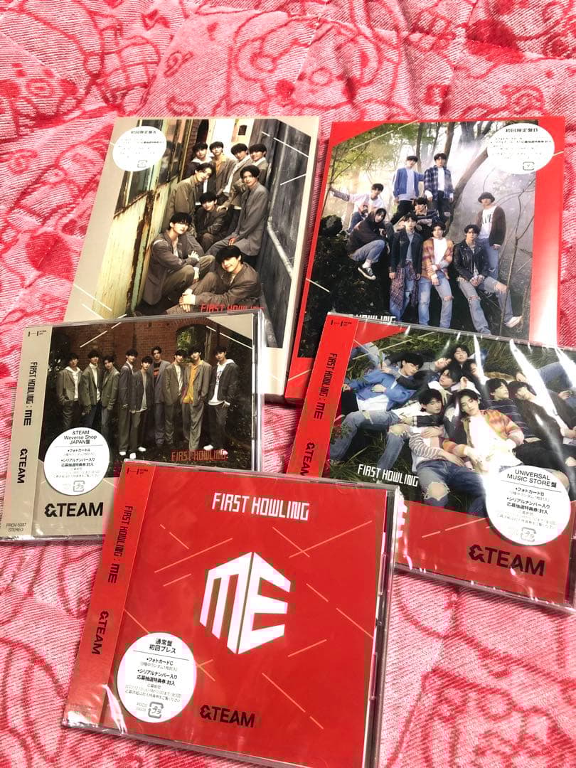 &TEAM FIRST HOWLING:ME CD DVD 特典 新品未開封