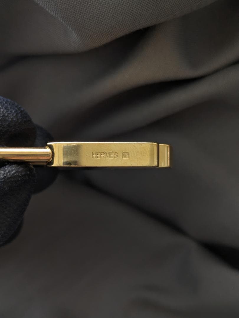 エルメス　HERMES　マルジェラ期　ハンドモチーフ　カデナ　チャーム　ゴールド