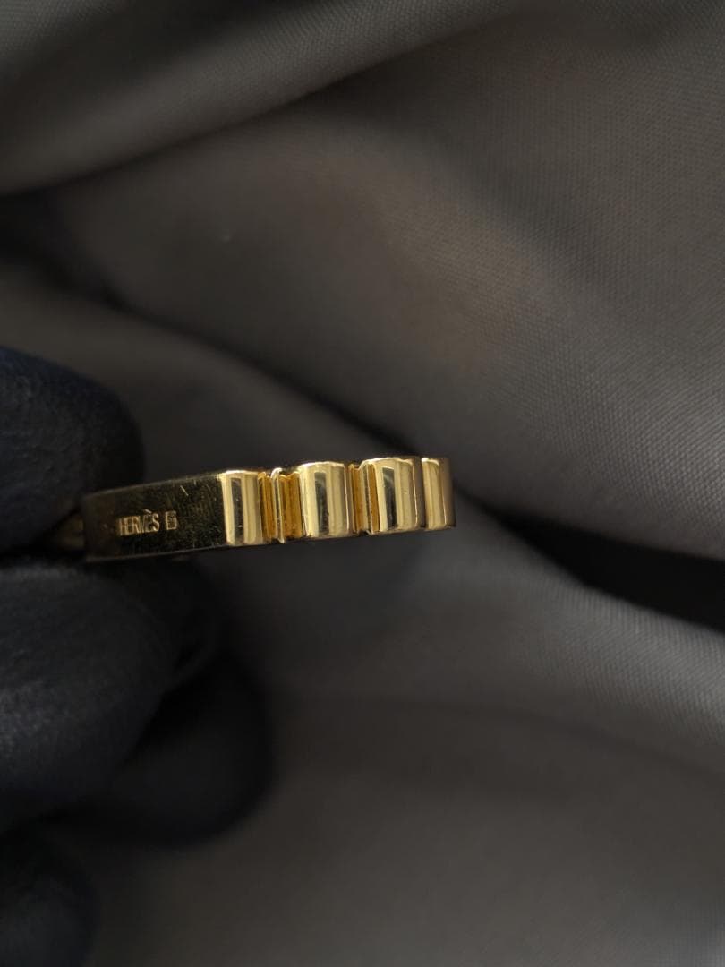 エルメス　HERMES　マルジェラ期　ハンドモチーフ　カデナ　チャーム　ゴールド