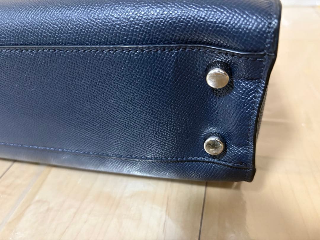 【1/12まで】COACH ネイビー ビジネスバッグ