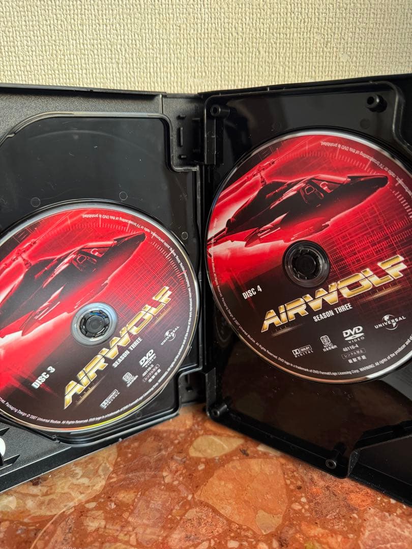 超音速攻撃ヘリ エアーウルフ DVDセット シーズン1〜3（管理No.4）