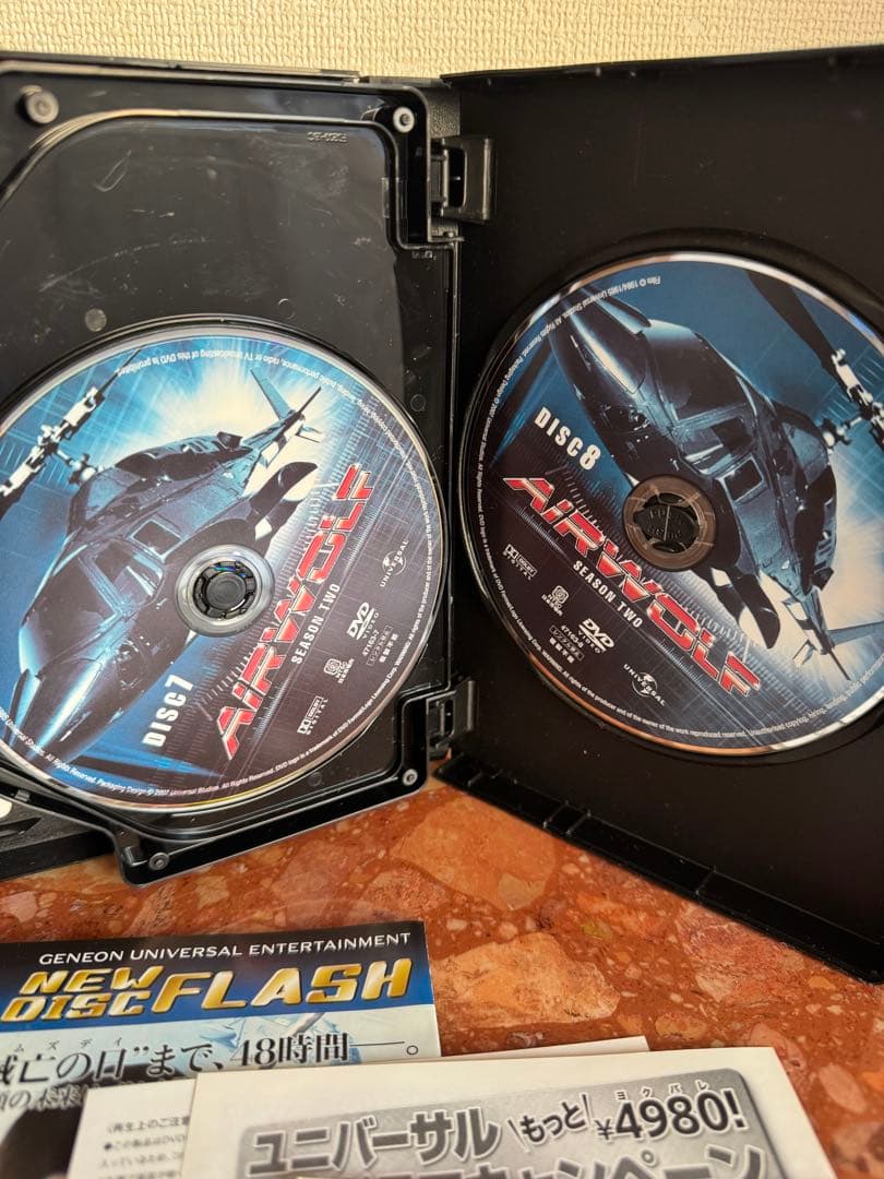 超音速攻撃ヘリ エアーウルフ DVDセット シーズン1〜3（管理No.4）