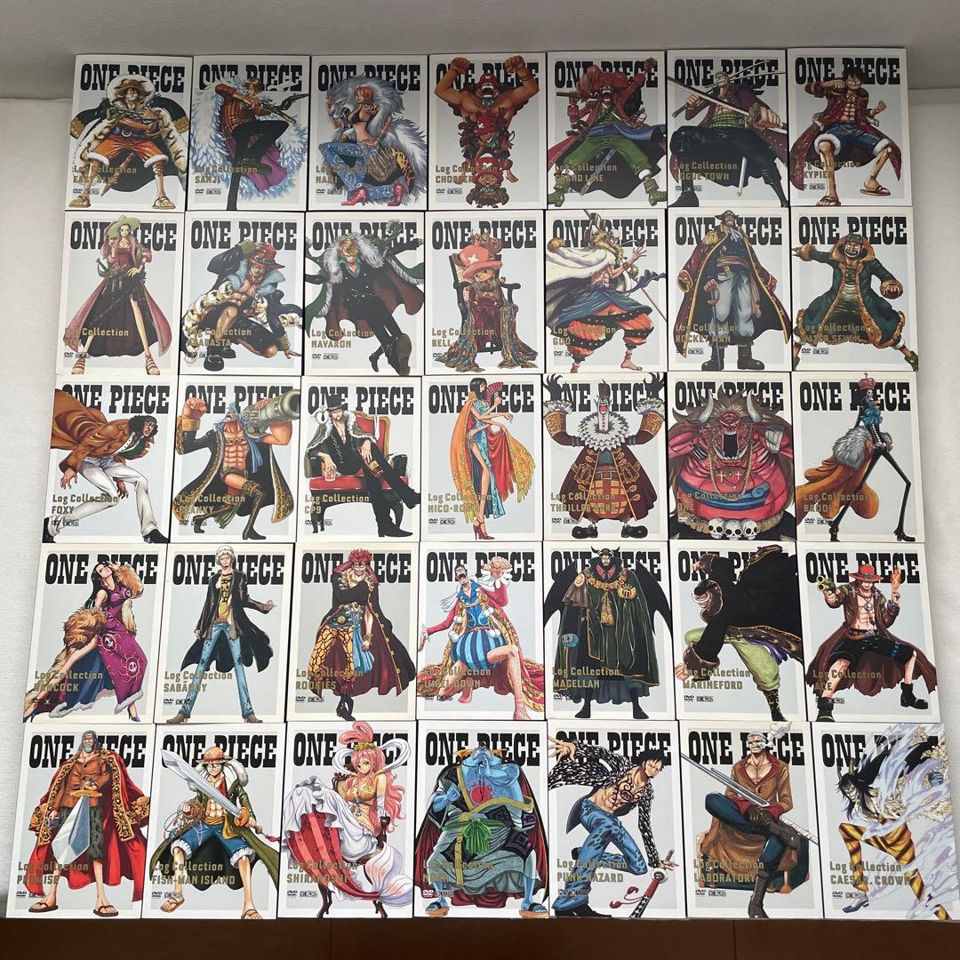 ☆ONE PIECE(ワンピース)DVD ログコレクション 1巻～35巻セット
