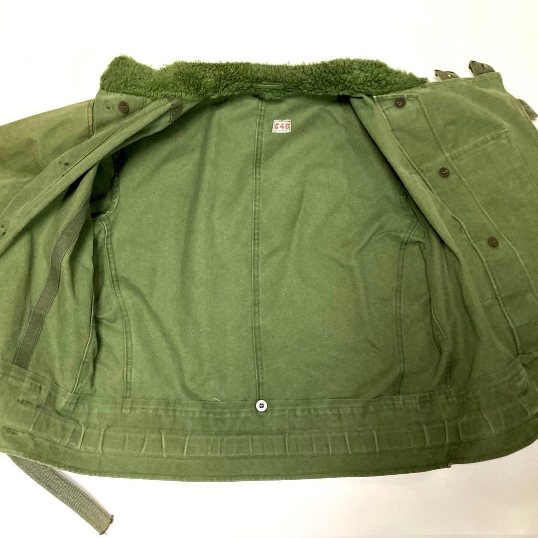 スウェーデン軍　モーターサイクルジャケット　ライナー付　C48