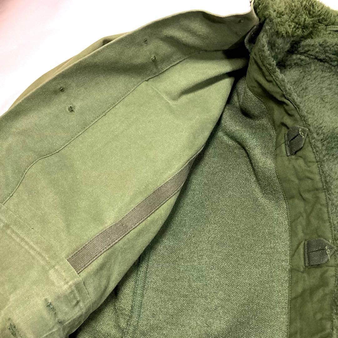 スウェーデン軍　モーターサイクルジャケット　ライナー付　C48