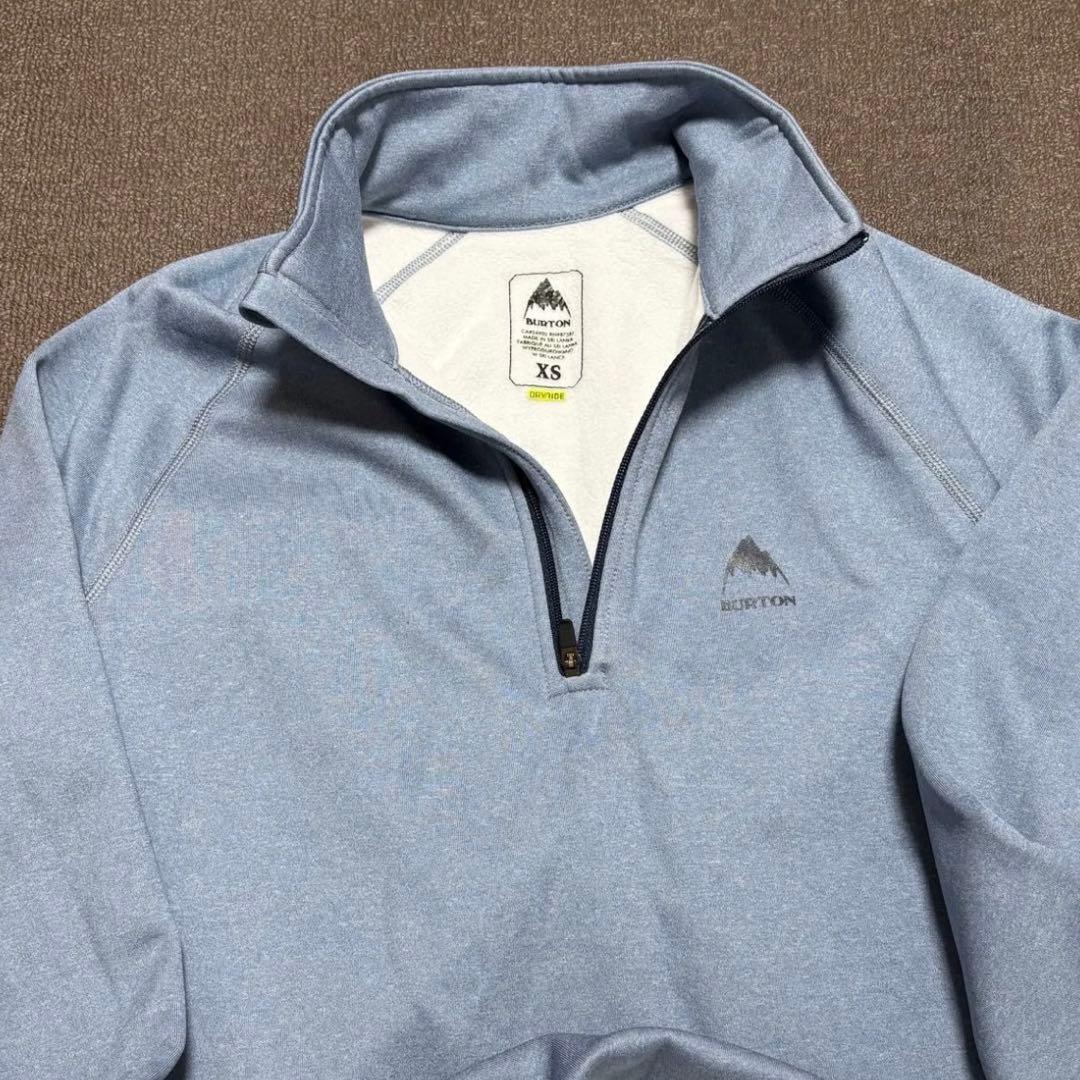 【新品】バートン ヘビーウェイトXベースレイヤー上下 XS ブルー