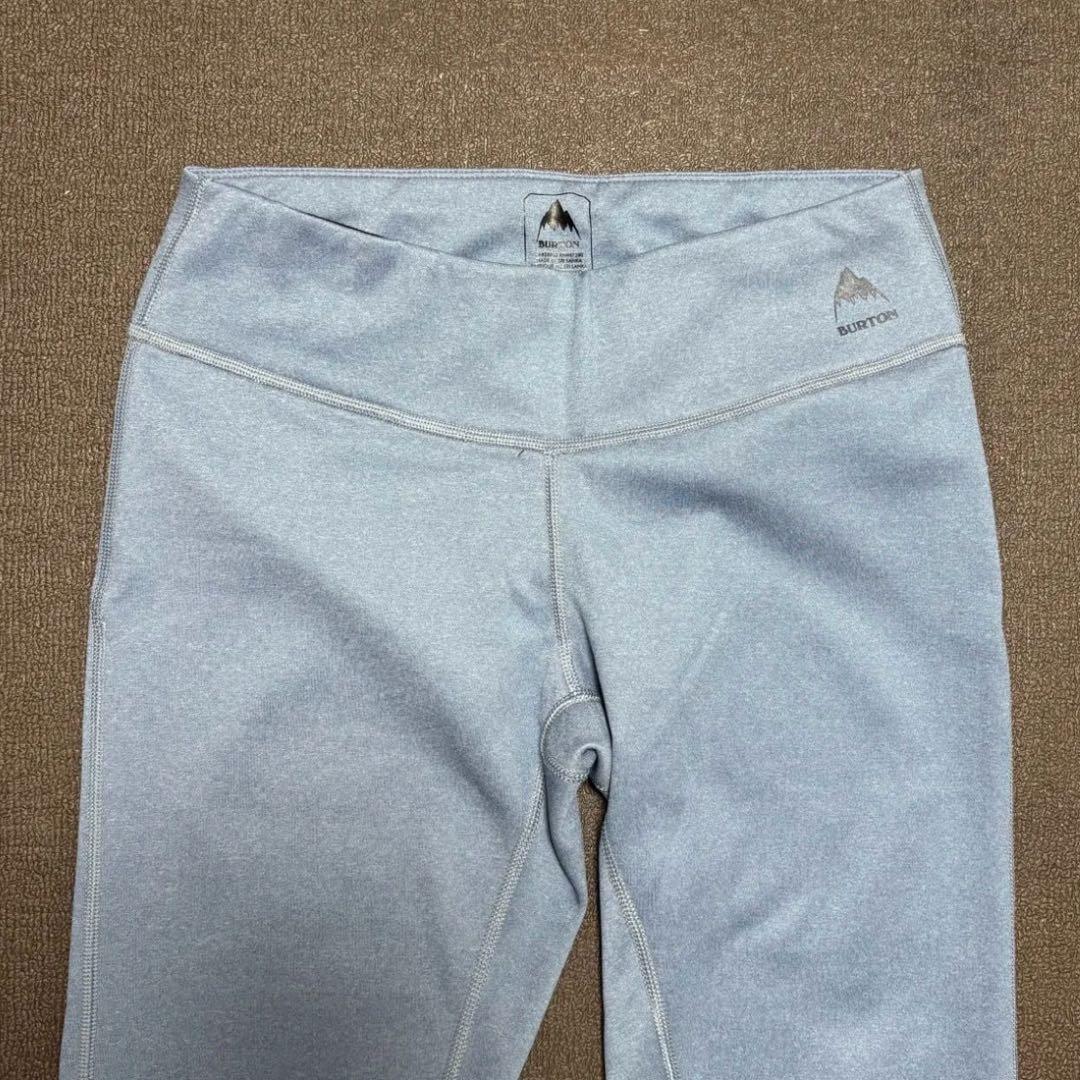 【新品】バートン ヘビーウェイトXベースレイヤー上下 XS ブルー