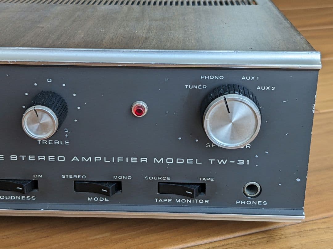 TRIO プリメインアンプ TW-31 動作良好