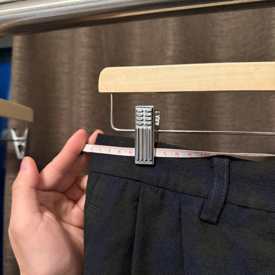 【希少】 80s vintage イタリア製 オンブレチェック ウールパンツ