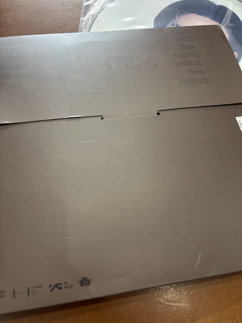 agustd ユンギ SUGA D-DAY アナログ 抜け有り