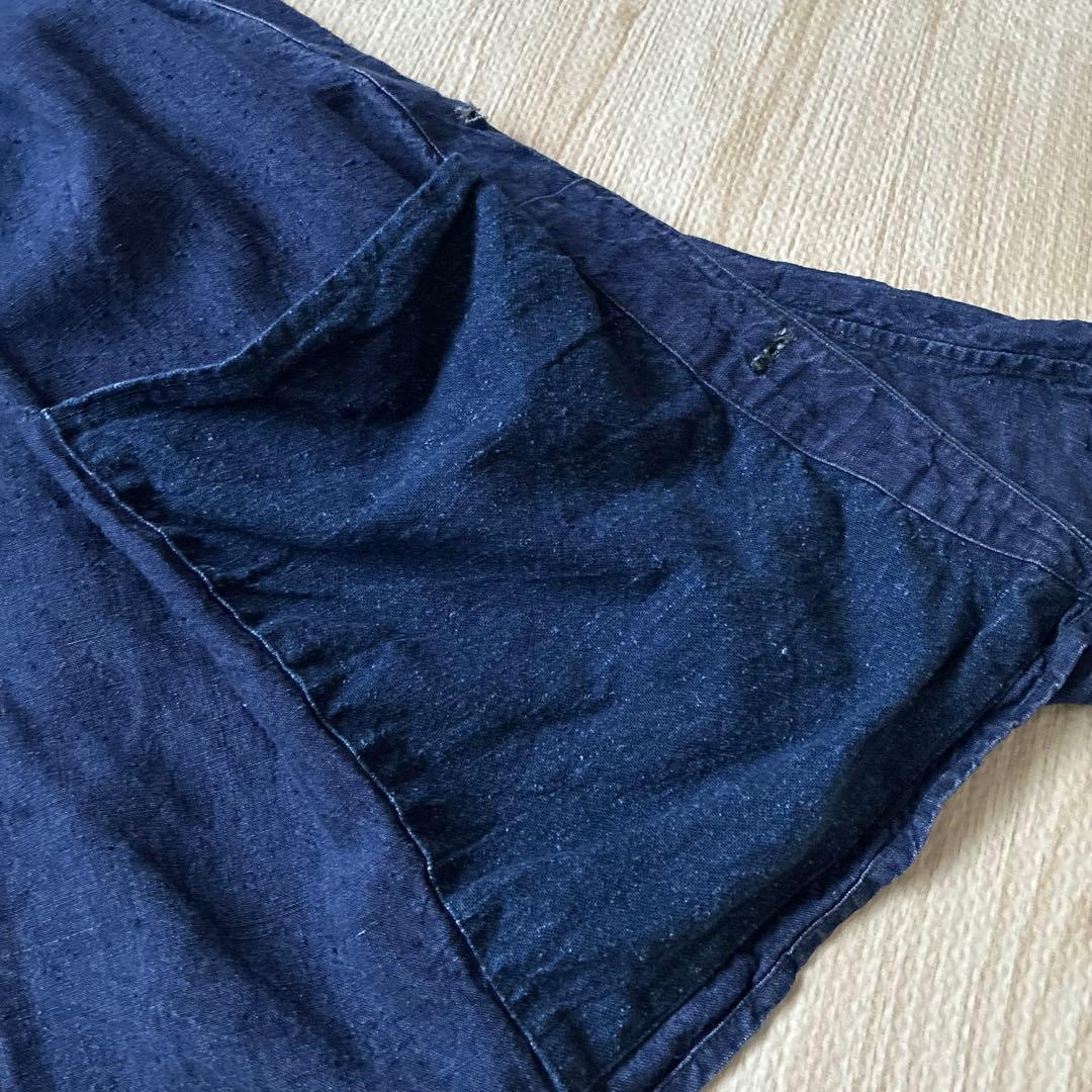 k*m様 30s-40s インディゴリネンジャケット　炭鉱夫　フレンチ