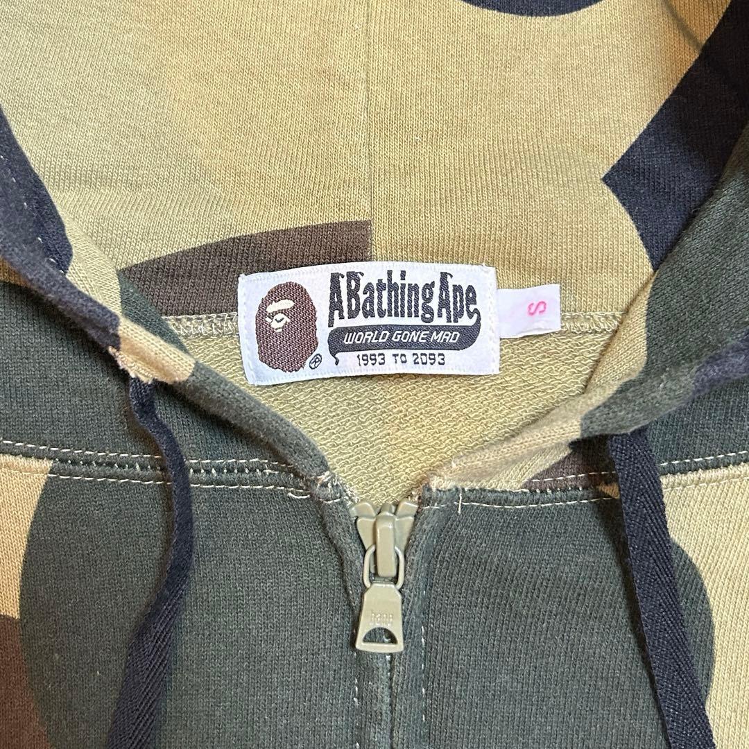 A BATHING APE camouflage y2k Parker 迷彩柄