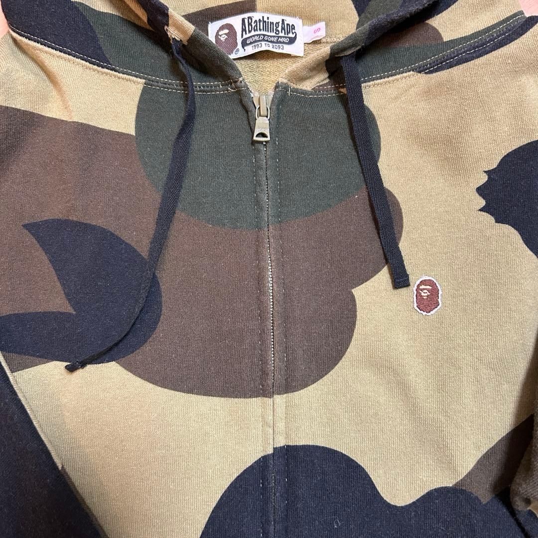 A BATHING APE camouflage y2k Parker 迷彩柄
