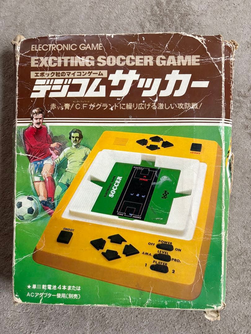学研 LSIゲーム ポーカー、デジコム サッカー エポック社