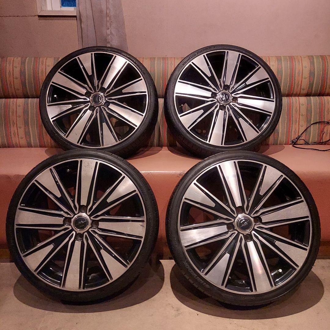 バドックス17インチ　ホイール+タイヤセット！　タント　ワゴンR　スペーシア