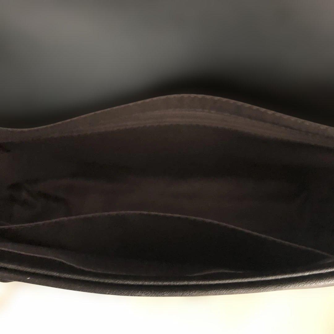 INTREX ブラック キルティング ショルダーバッグ　ボッテガ